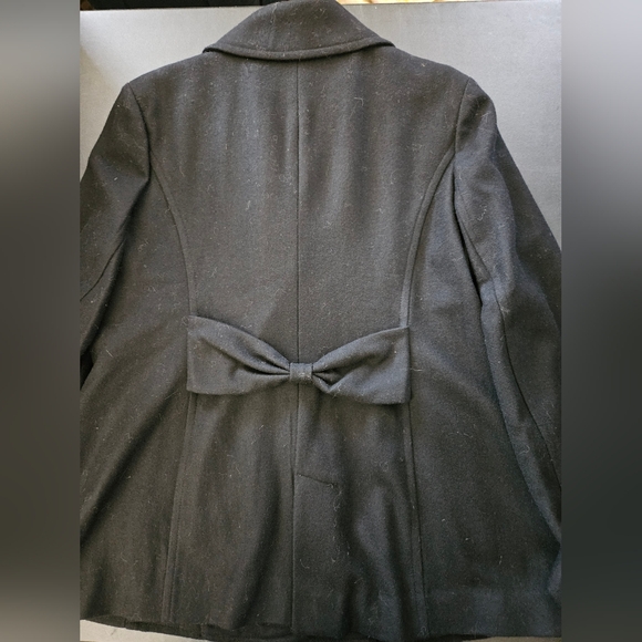 NWT - Just Sweet Wool Blend Black Peacoat - Size XL - Picture 10 of 10